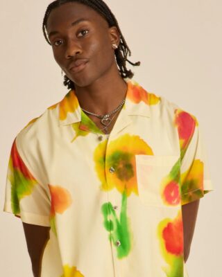 Obey Κοντομάνικο Πουκάμισο Kinney Woven 181210438/Cream Multi