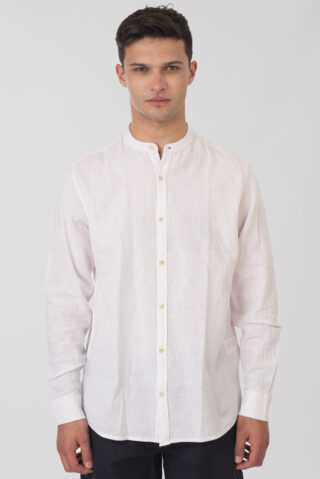 Rebase Λινό Πουκάμισο 251RGS-5057/Line White